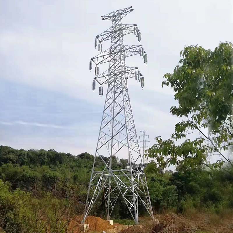 Feuerverzinkter Stromstahlrohrturm