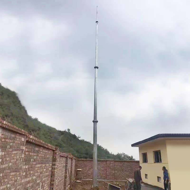 Feuerverzinkter Blitzschutzturm mit Stahlkonstruktion